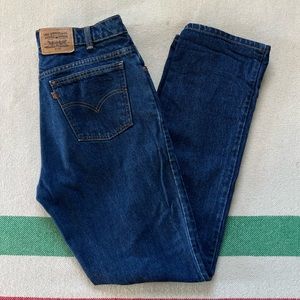 Vintage orange tab Levi’s jeans